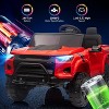 24V 2-Seater Kids Ride On Truck, Electric Car Toy with Remote, LED Lights, MP3, Back Storage & Soft Start - 2 of 4