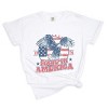 Simply Sage Market Women's Retro Made In America Short Sleeve Garment Dyed Tee - 2 of 4