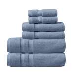 
6pc Plume Cotton Feather Touch Antimicrobial Bath Towel Set - Beautyrest