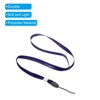 Unique Bargains Polyester Wear-resistant Lightweight Name Tag Neck Lanyards with Hook 20 Pcs - 3 of 4