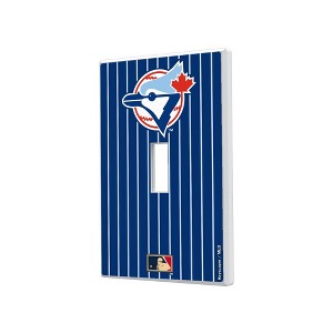 MLB Cooperstown East Teams Pinstripe Hidden-Screw Light Switch Plate for Single Toggle - 1 of 4