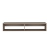 Alilang 60.00 Inch Wall-Mounted Storage Shelf with Open Compartments-Light Gray - 3 of 4
