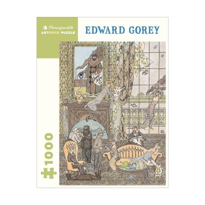 Pomegranate Edward Gorey: Frawgge Manufacturing Co. Jigsaw Puzzle - 1000pc