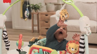 Fisher-price Jumping Jungle Jumperoo Baby Jumper With Lights