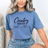 Simply Sage Market Women's Country Roads Heart Short Sleeve Garment Dyed Tee - 2 of 2