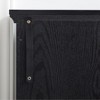 Okak Display Cabinet, Curio Cabinet with 4 Vintage Design Glass Doors，Storage Cabinet for Living Room, Bedrooom, Office - 4 of 4