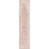 Unique Loom Aurelia Collection Area Rug - Hadrian (2' 7" x 12' Runner Rose/Gray) - 2 of 4