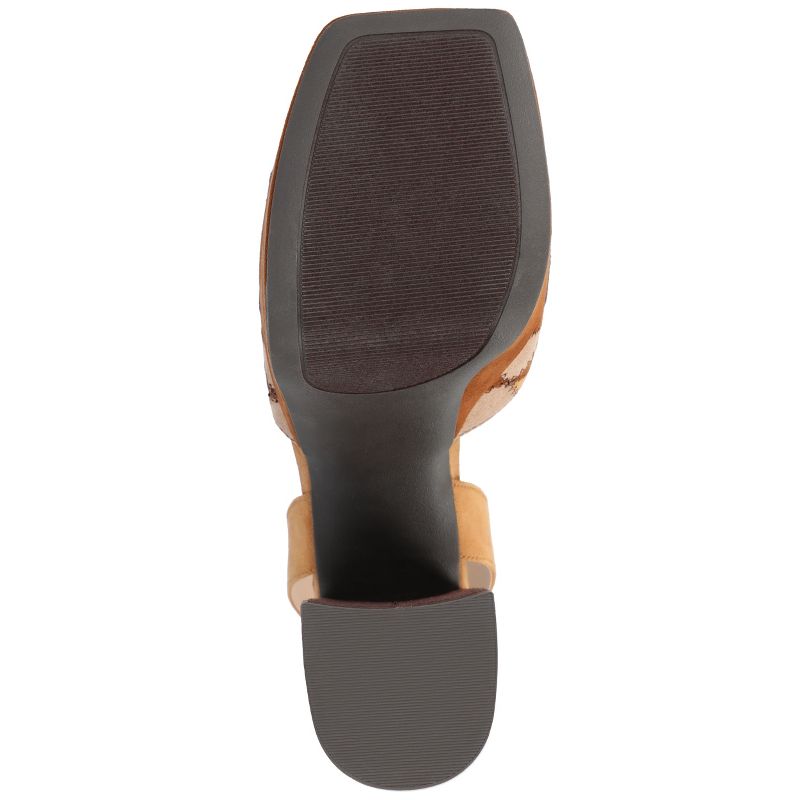Journee Collection Womens Asherby Tru Comfort Foam High Heel Platform Sandals, 6 of 11