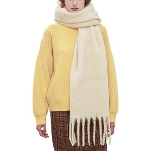 Zuppad Women Cashmere Feel Scarf, Soft Warm Winter Scarf for Cold Weather, Christmas Blanket Scarves Pashmina Shawl Wrap - 1 of 4