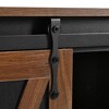 Vynxaria 55.5" Farmhouse Kitchen Island with Drop Leaf, Storage & Power Outlet - 4 of 4