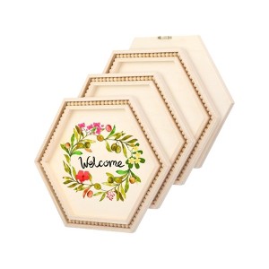 Empire DigiLabs Decorative Wooden Blank Canvas Boards - 1 of 3