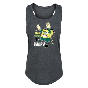 Women's - SpongeBob SquarePants - Bikini Bottom Beware Graphic Racerback Tank - 1 of 4