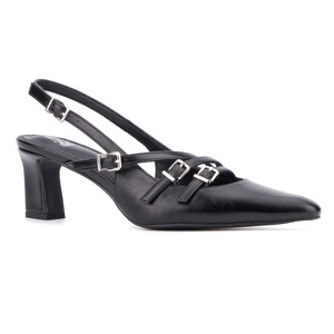 New York & Company Women's Imari Slingback Heels - 1 of 4