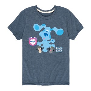 Boys' - Blue's Clues & You! - Blue Clues Crew Short Sleeve Graphic T-Shirt - 1 of 4