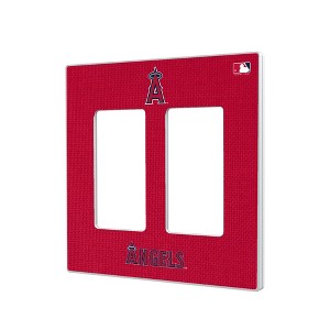 MLB American League Teams Solid Hidden-Screw Light Switch Plate for Double Rocker - 1 of 4