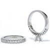 Pompeii3 1ct Diamond Engagement Matching Wedding Ring Setting - 3 of 4