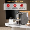 Fully Automatic Espresso Machine 20 Bar, Coffee Machine With Milk Frother Steam Wand，Built-In Grinder, 1.5l Water Tank - 2 of 4