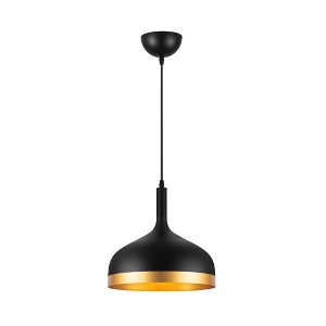 Artcraft Lighting Dash 1 - Light Pendant in  Black/Gold - 1 of 4