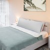 PiccoCasa Breathable Microfiber Soft Striped Pattern Enveloped Closure Body Pillowcases 1 Pc - 3 of 3