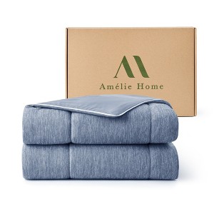 Amelie Home Reversible Cooling Comforter - Lightweight, Breathable Blanket for Hot Sleepers - 1 of 4