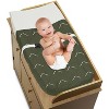 Sweet Jojo Designs Boy or Girl Changing Pad Cover Diamond Tuft Green and Ivory - 2 of 4