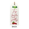 Melrose Reversible Fall Friends Jolly Holiday Tag 23.5"H - 3 of 3