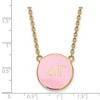 Black Bow Jewelry 14k Yellow Gold Plated Sterling Silver Delta Gamma Greek Life Necklace 18 Inch - 3 of 4