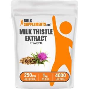 BulkSupplements Milk Thistle Extract Powder - 1 of 4