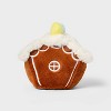 5" Gingerbread House Stuffed Animal - Gigglescape™: Polyester, Food Theme, 1 Year+, 5.5" Height - 3 of 3