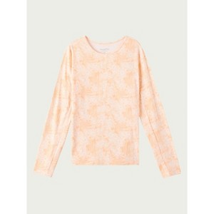 Hang Ten Solara Long Sleeve Sun Tee Peach - 1 of 2