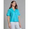 Jones New York Short Sleeve Button-Front Shirt - 2 of 3