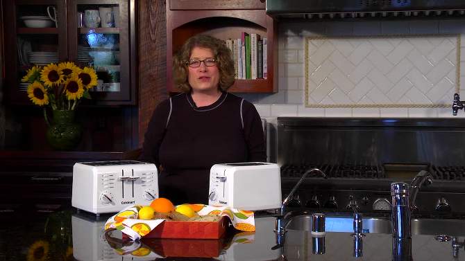 Cuisinart 2 Slice Toaster - Black - CPT-122BK, 2 of 6, play video