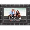 PosterPalooza | 19x14 Wide Bamboo Picture Frame, UV Acrylic, 4 Finishes - Brown, Black, Silver, and Natural - 2 of 4