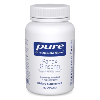 Pure Encapsulations Panax Ginseng - Hypoallergenic Supplement Helps The Body Adapt to Occasional Physical Stress* - 120 Capsules