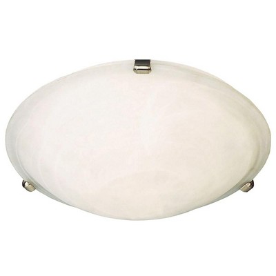 Maxim Lighting Malaga 4 - Light Flush Mount in  Satin Nickel