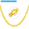 Unique Bargains Adjustable Crowd Control Driveway Plastic Chain Barrier with Snap Hooks - 2 of 4