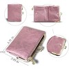 FATMOON Womens Wallet,Ladies Vintage Leather Bifold Wallet with Zipper & Kiss Lock - Compact Coin Purse for Daily Use,Travel,and Shopping - 3 of 4
