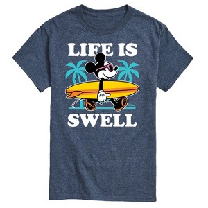 Men's - Disney - Life Is Swell Short Sleeve Graphic T-Shirt - 1 of 4