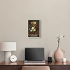 Art Remedy Ambrosius Bosschaert the Elder - Bouquet of Flower in a glass vase Classical vintage floral vase wall art Framed - 2 of 4