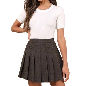 Women's Delfina Mini Skirt - LOST + WANDER - 1 of 4