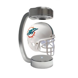 NFL Miami Dolphins Chrome Mini Hover Helmet Sports Memorabilia - 1 of 2