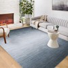 Modern Ombre Area Rug Washable Area Rugs for Living Room Bedroom - 2 of 4