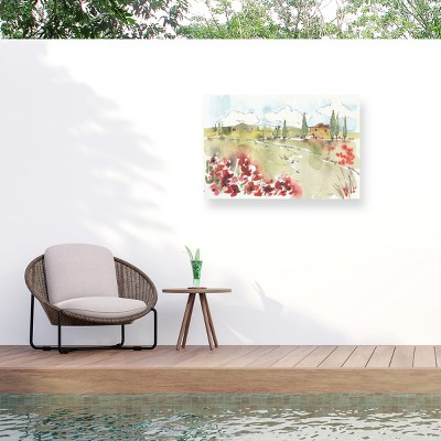 "Tuscan Elegance II" Outdoor Canvas