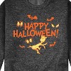 Men's - Dr. Seuss - Happy Halloween Eyes Graphic Fleece Sweatshirt - 2 of 4