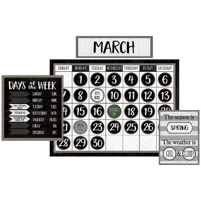 Teacher Created Resources Modern Farmhouse Calendar Bulletin Board (TCR8504)