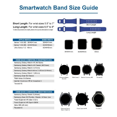 NFL Chicago Bears Debossed Wordmark Apple Watch Band Maldives Ubuy