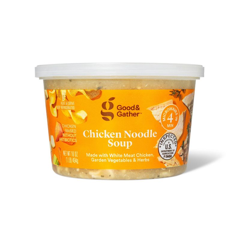 Chicken Noodle Soup - 16oz - Good & Gather&#8482;, 1 of 5