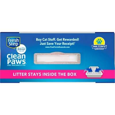 Fresh Step Clean Paws Multi-Cat with the Power of Febreze Scented Clumping Cat Litter - 22.5lbs_2