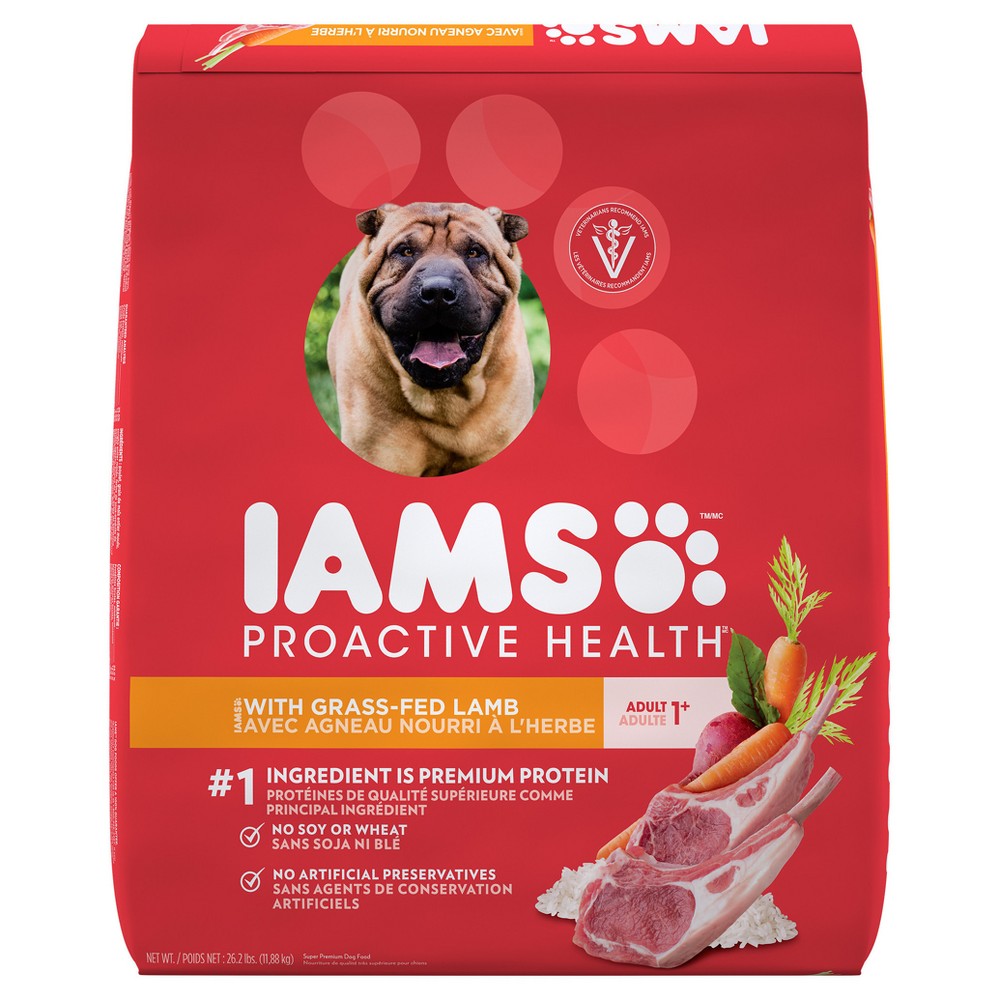 Date expiration various)) Iams Proactive Health Dry Dog Food For All Dogs ��?Lamb And Rice 30 Pound Bag