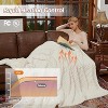 TackView Wireless Heated Comforter - Electric Quilt with LCD Controller, 6 Heat Settings,Machine Washable, UL Certified - 2 of 4